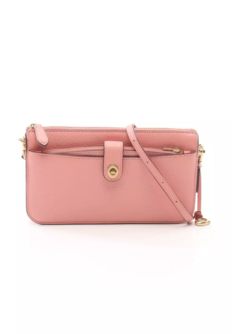 Coach hot pink crossbody bag hotsell
