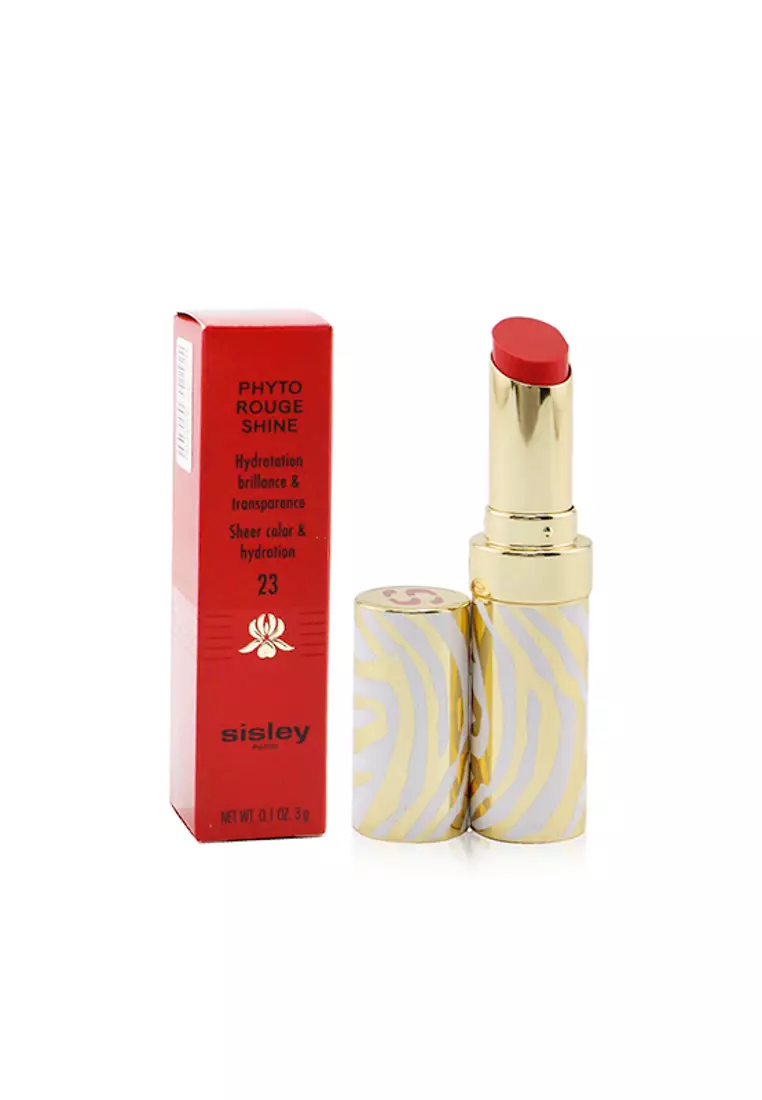Buy Sisley Phyto Rouge Shine Hydrating Glossy Lipstick - # 23 Sheer  Flamingo 3g/0.1oz 2023 Online