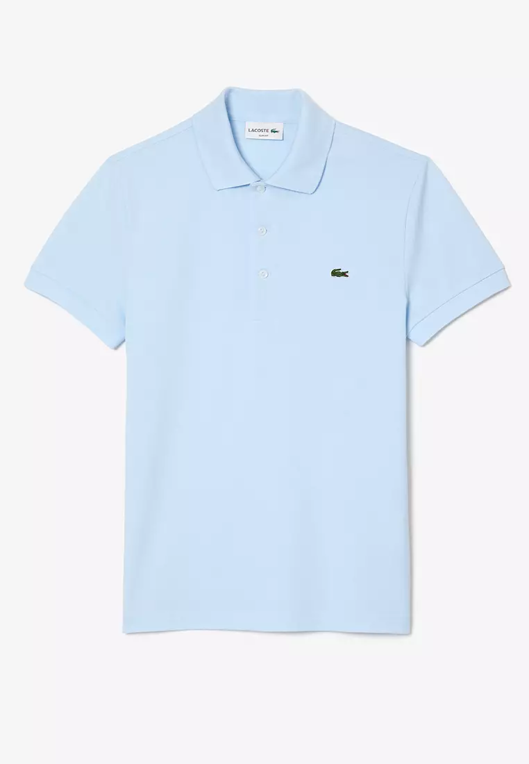 Hollister Polo Stretch Pique Icon Logo Slim Fit in White