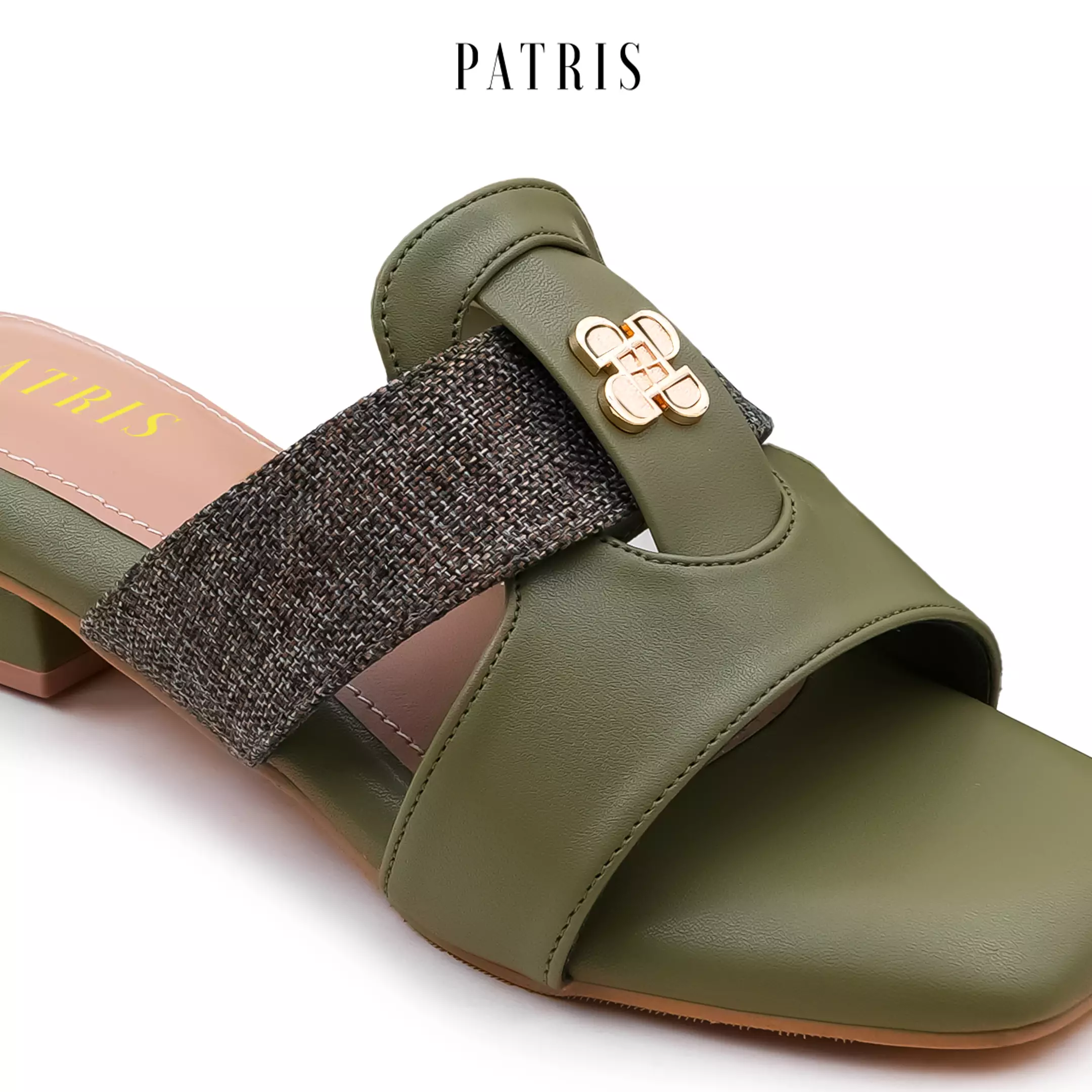 PATRIS Rihana Sandal Wanita Heels / Hak 2 Cm