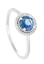 White Gold (Blue Sapphire)