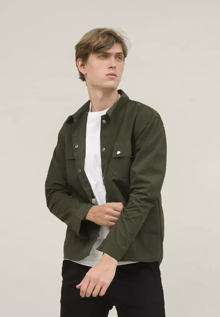 Jaket Parka pria outerwear unisex trucker jacket houseofcuff SNAKE