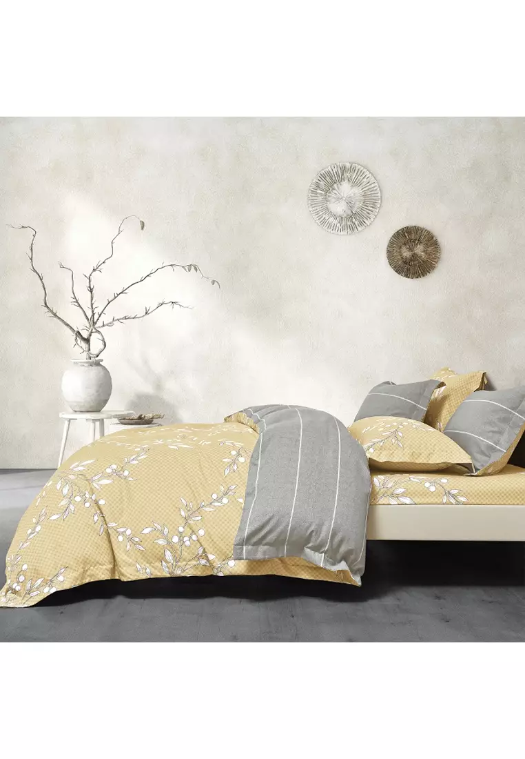 Buy Epitex Epitex Hybrid Botanic Silk Bedset 1200 Thread count