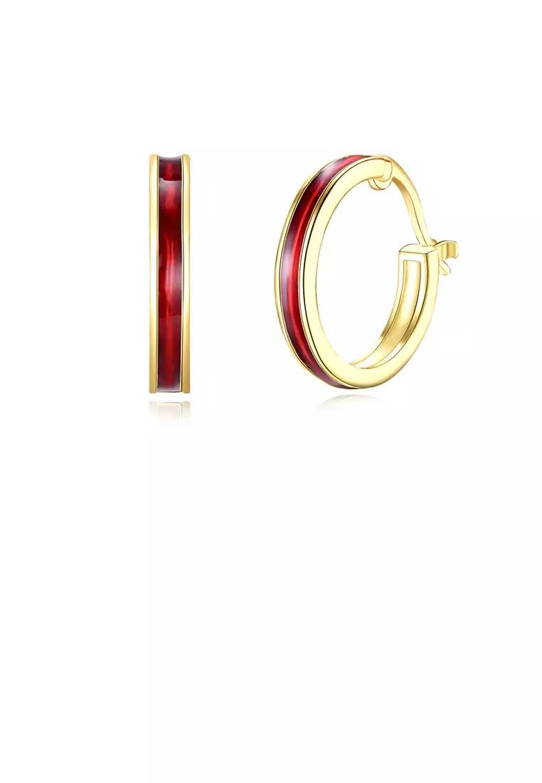 Red earrings new arrivals online
