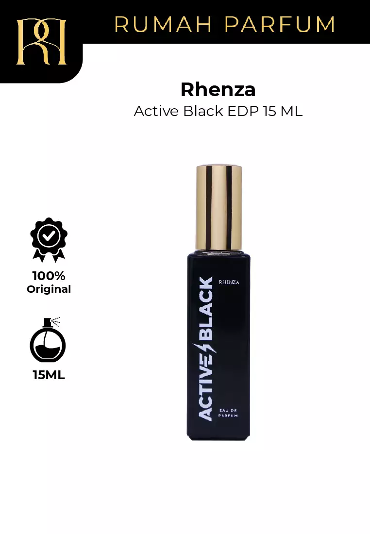 Rhenza Active Black EDP 15 ML