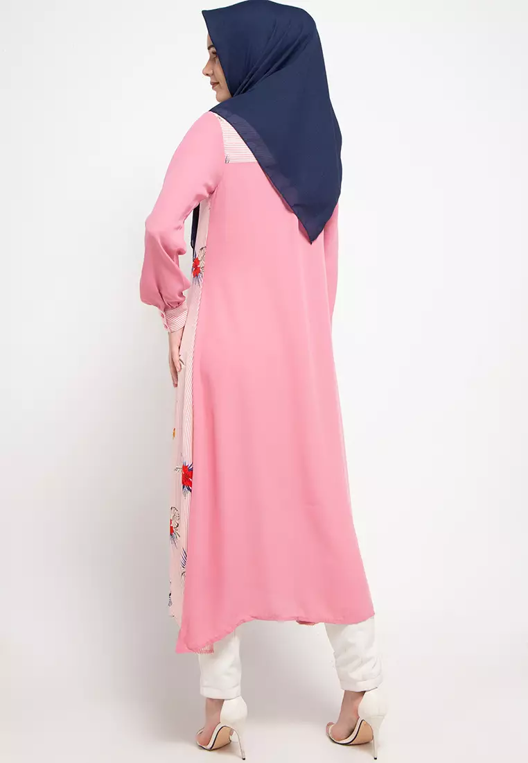 Chelsea Maxi Dress In Pink Print