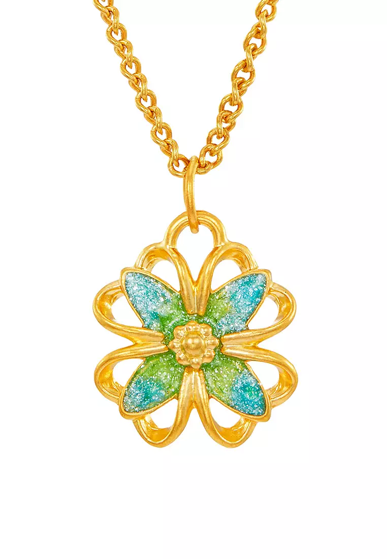 HABIB 999/24K Yellow Gold Pendant 9GP00880325