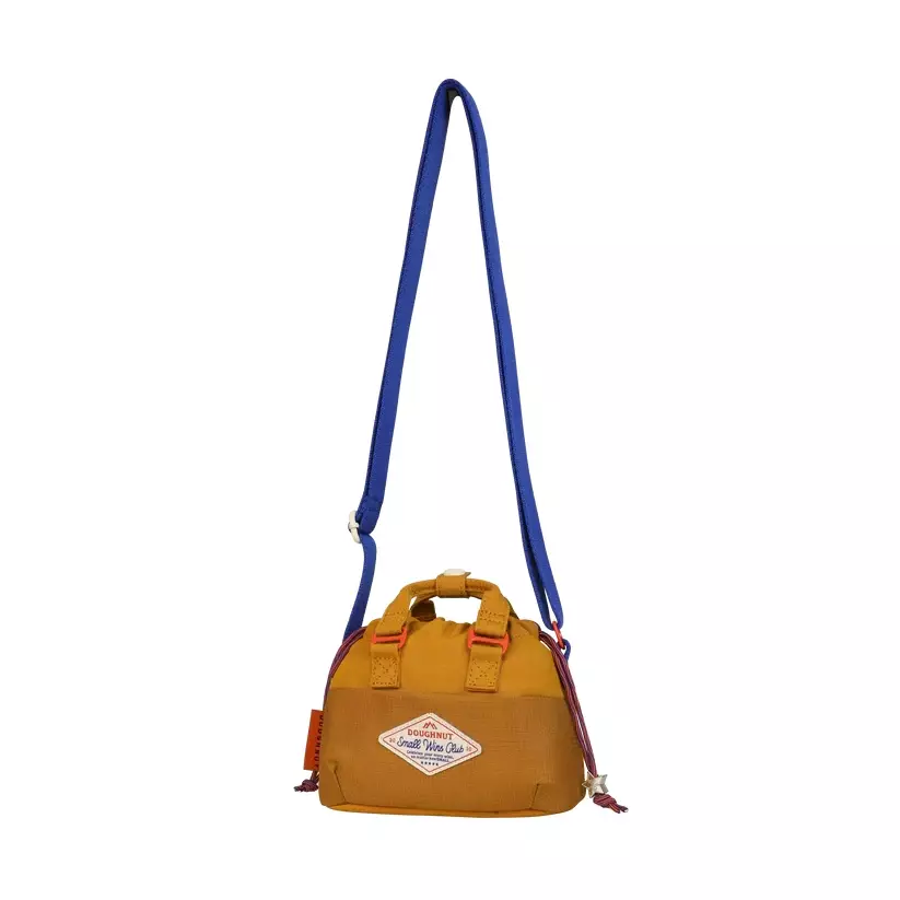 Doughnut Gossamer Tiny Minorstones Series Crossbody Bag Mustard X Khaki Tas Selempang D475MNS-3114-F