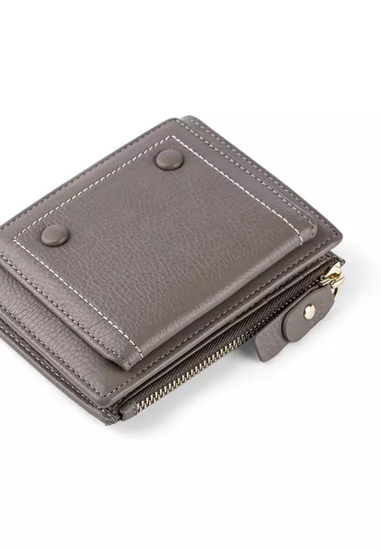 Full Grain Leather Bi-Fold Wallet JW YT-6020