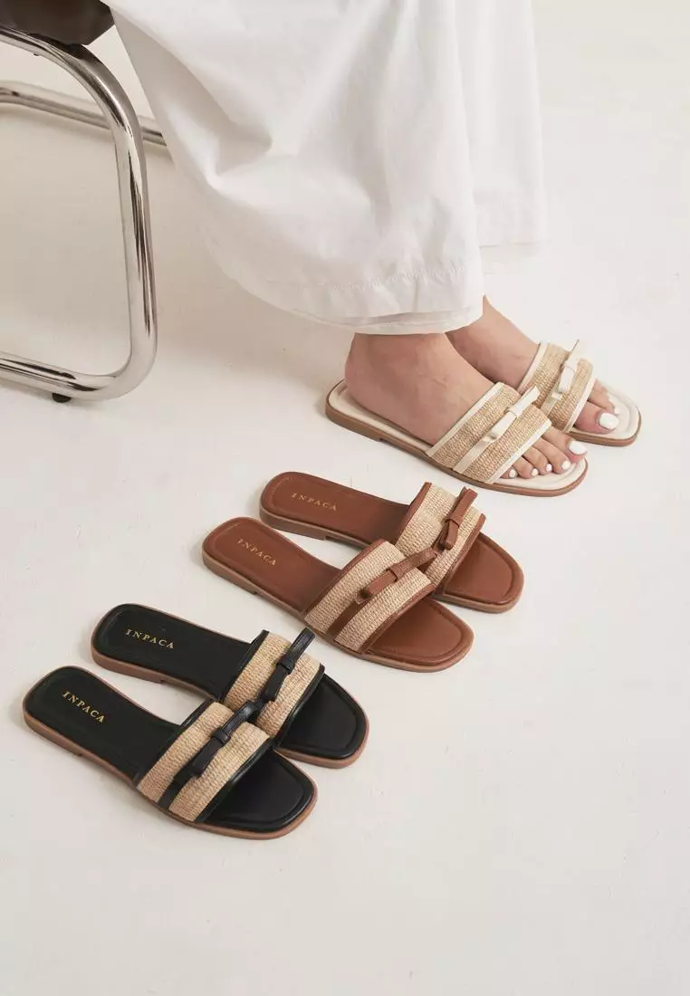 Panama Sandal Slip On Casual Wanita