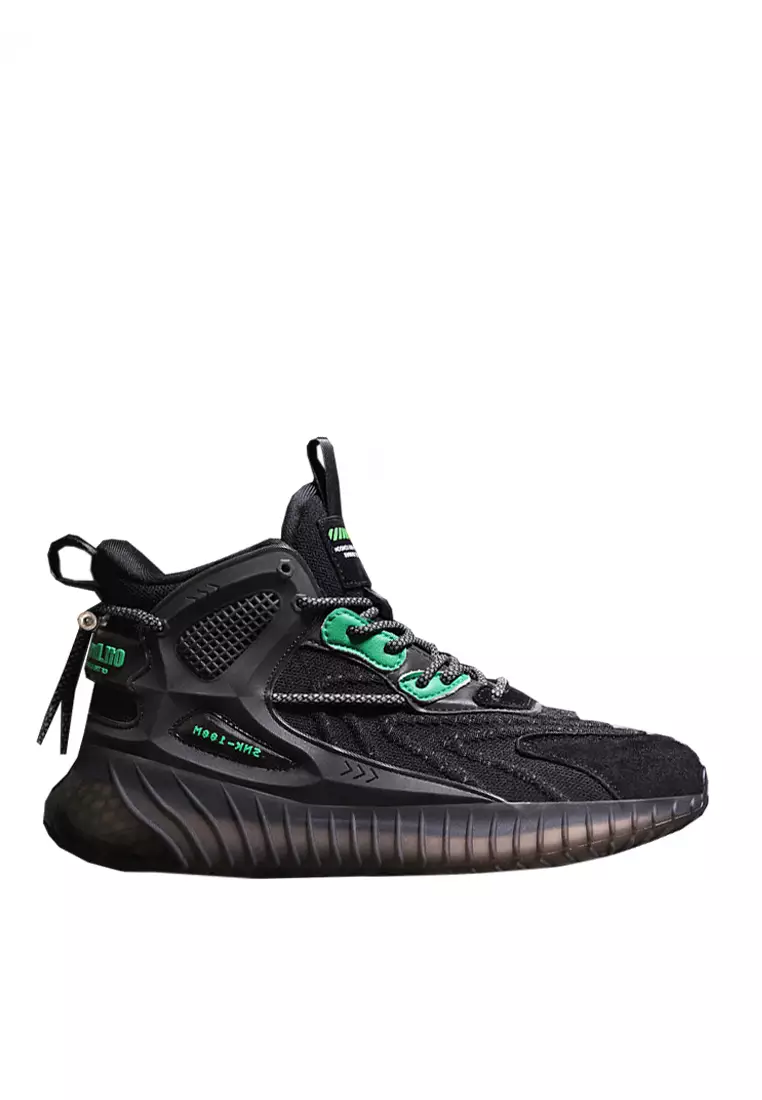 Discount on Twenty Eight Shoes  shoes - SKU: VANSA Simple High-top Flyknit Sneakers VPM-T82136
