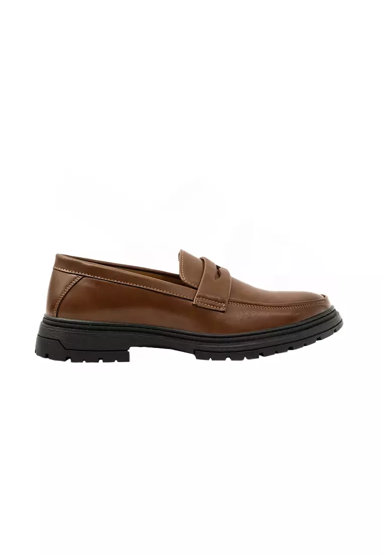 Discount on Mario D' boro Runway  shoes - SKU: Men's Formal Slip On MY 26044 Dark Brown C69