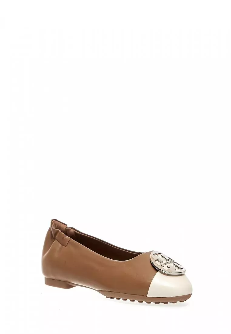 Tory burch everly sale cap toe ballet flat