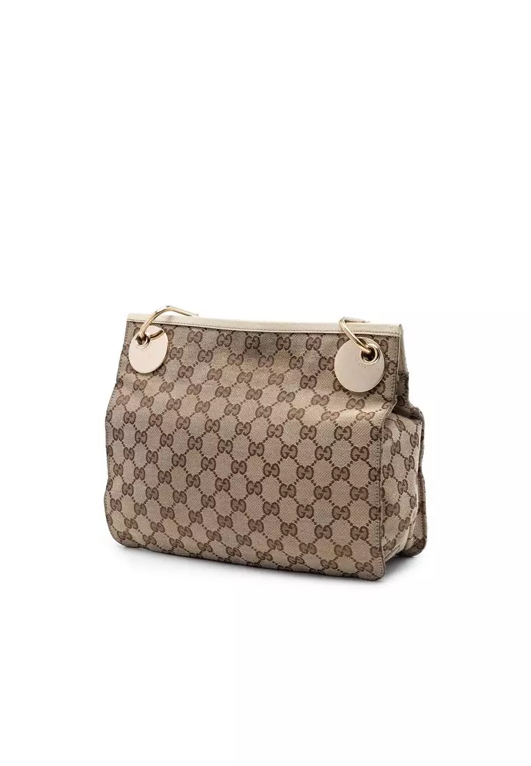 Pre-Loved Gucci Gg Canvas Eclipse Crossbody