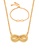 CELOVIS gold CELOVIS - Infinity Endless Love Necklace + Bracelet (Gold) 6F8D2AC4C2E48DGS_1