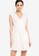 ZALORA WORK white Twist Detail Dress with Pockets 24EC6AA47D72C3GS_1