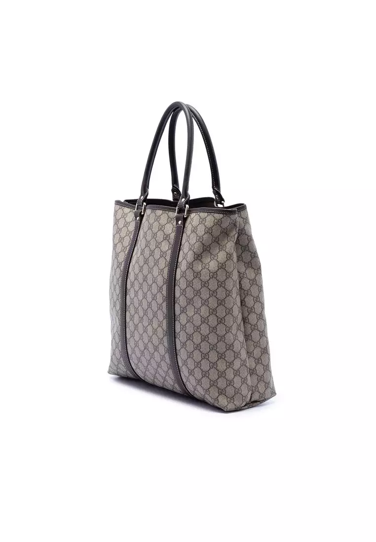 Pre-Loved Gucci Gg Supreme Joy Vertical Tote