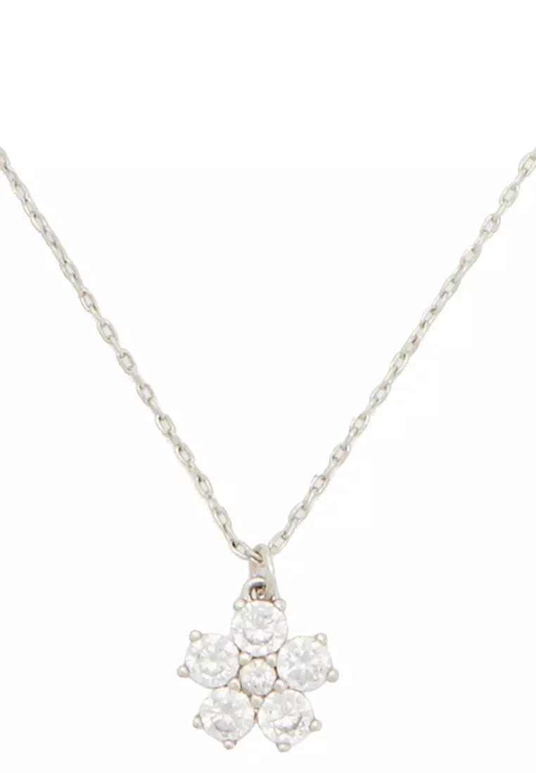 Kate spade necklace flower sale