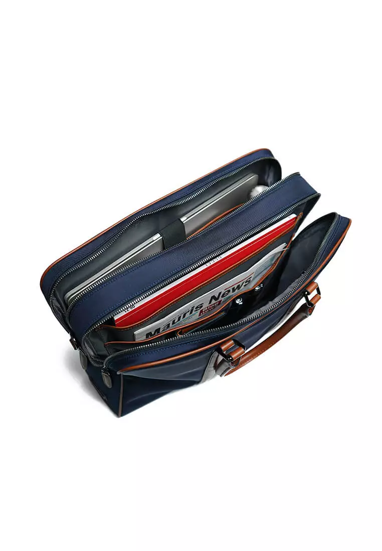 Maverick & Co. Odyssey Double-Zip Briefcase
