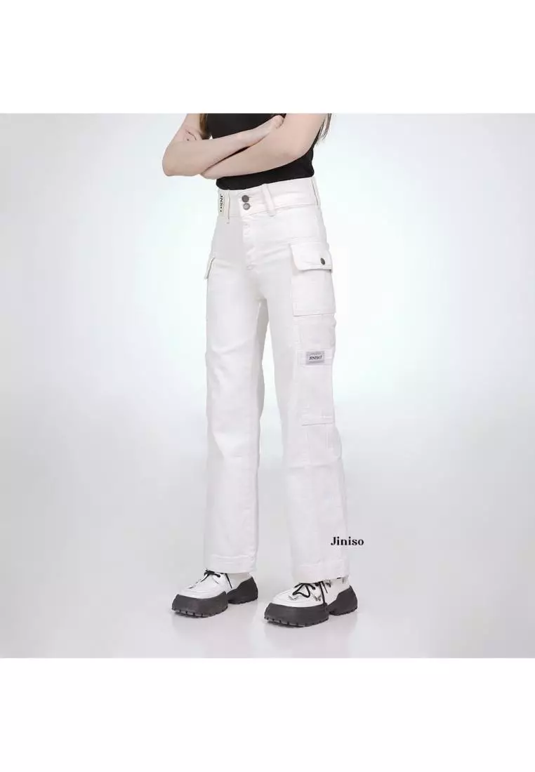 Cargo Baggy Highwaist Jeans 411 HANDS UP