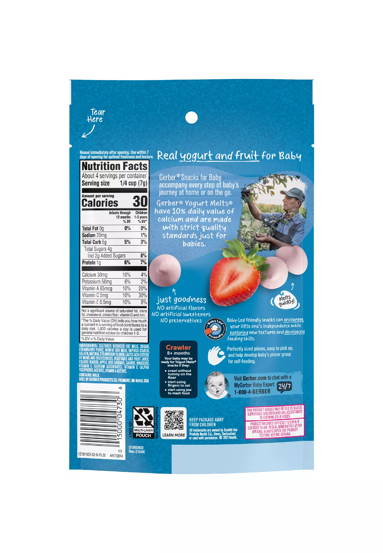 Yogurt blends gerber hotsell