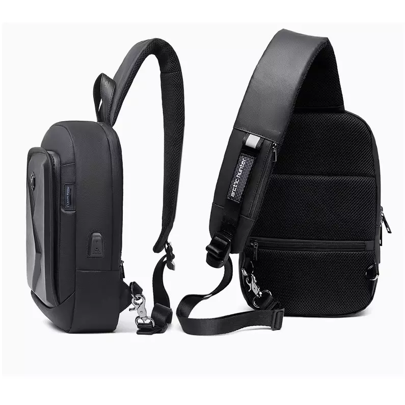 Arctic Hunter XB00080 Tas Selempang Sling Bag Pria - BLACK