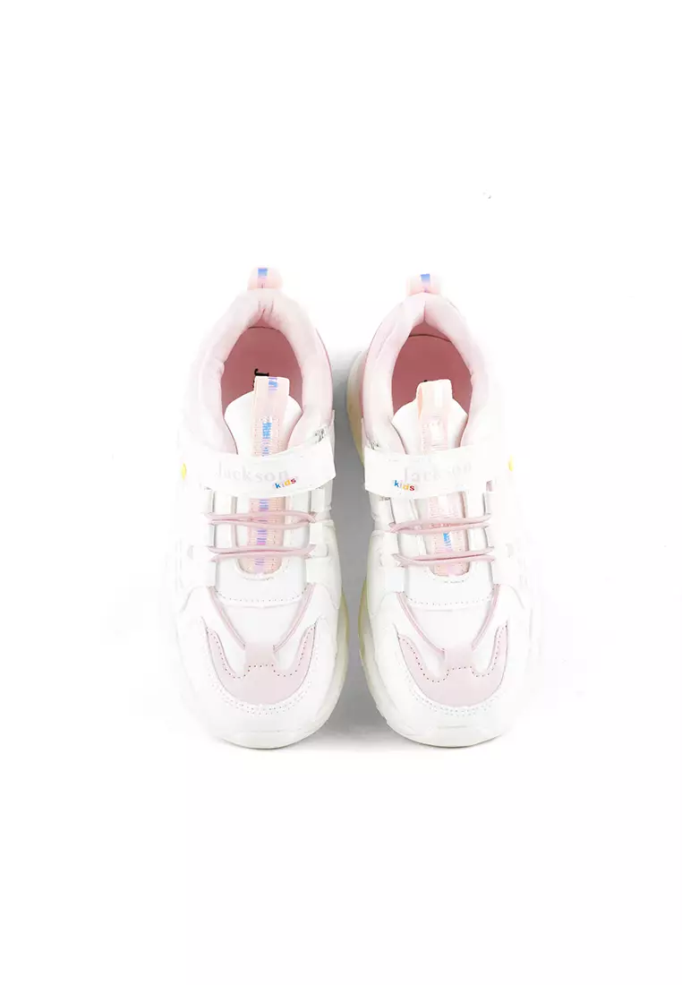 Jackson Kids Sada 1SG White Pink - Sepatu Sneakers Anak