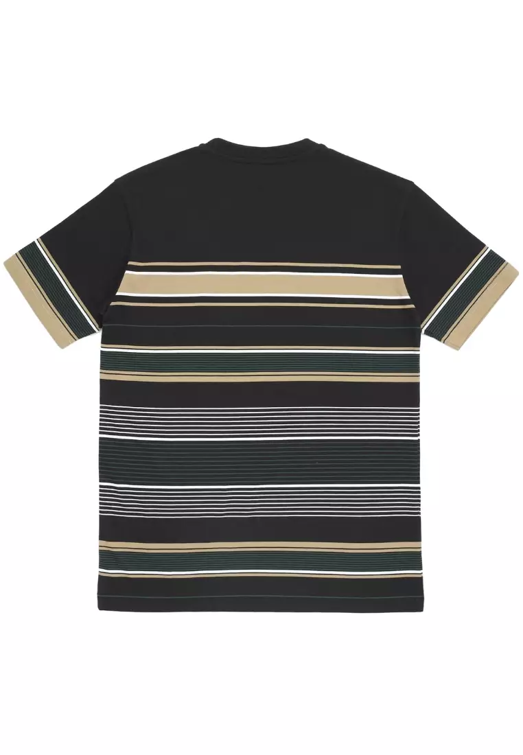 POLICE T-Shirt Salur Bordir Cotton Premium Pria