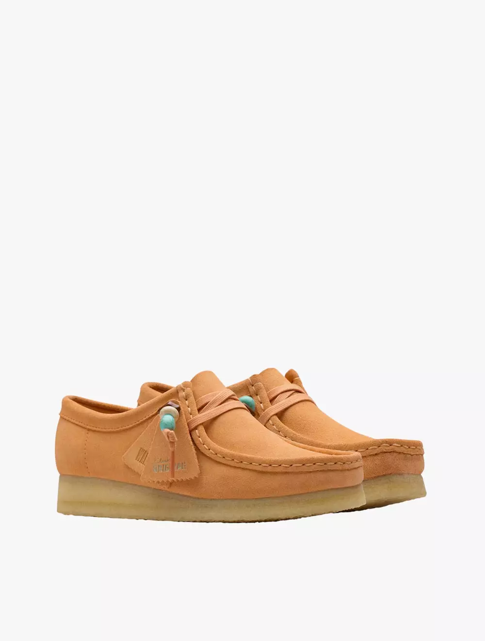 Clarks Wallabee Pale Peach Sde