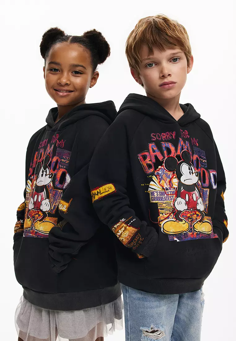 Mickey Mouse patchwork sweatshirt