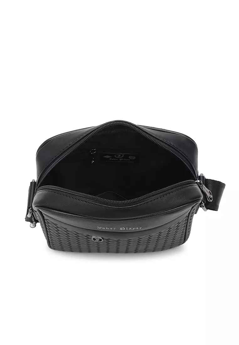 Men's Sling Bag / Crossbody Bag - Black