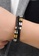 YOUNIQ black YOUNIQ Duo Titanium Steel Circle Genuine Black Leather Bracelet for Men 649A0ACD537311GS_2