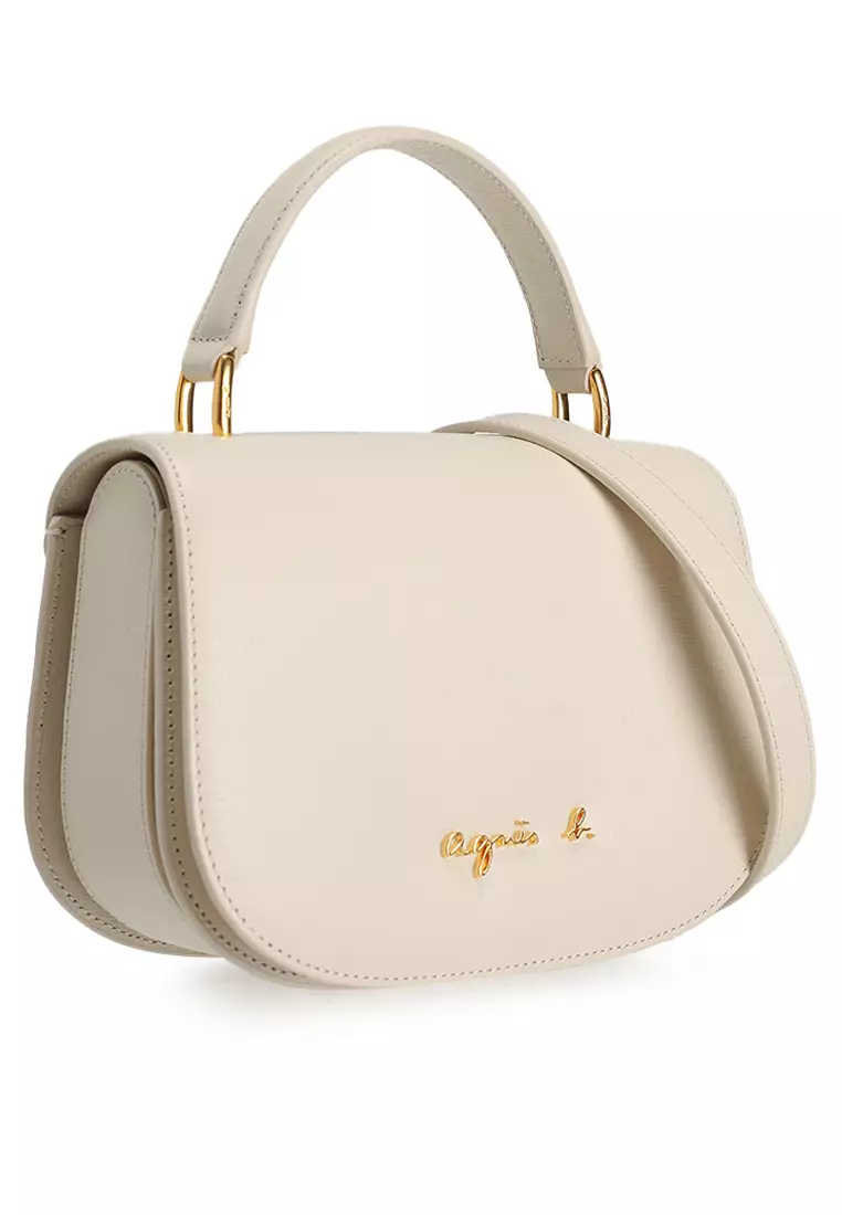 CITY Leather Top-Handle Bag