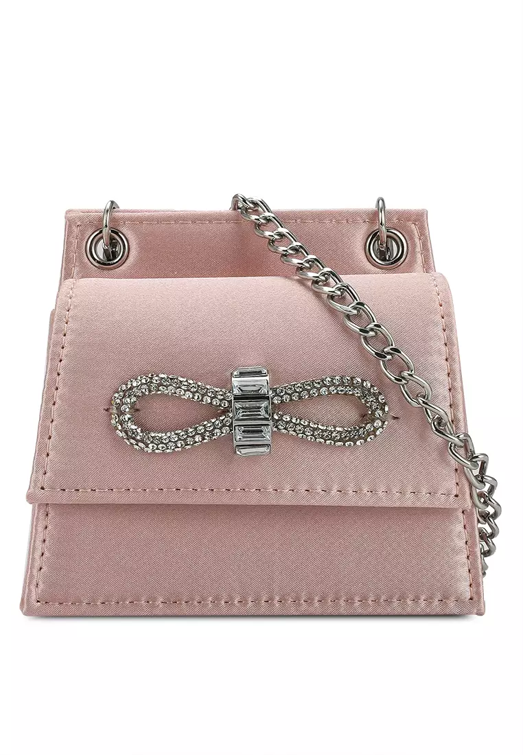 Lovebow Mini Ribbon Chain Bag