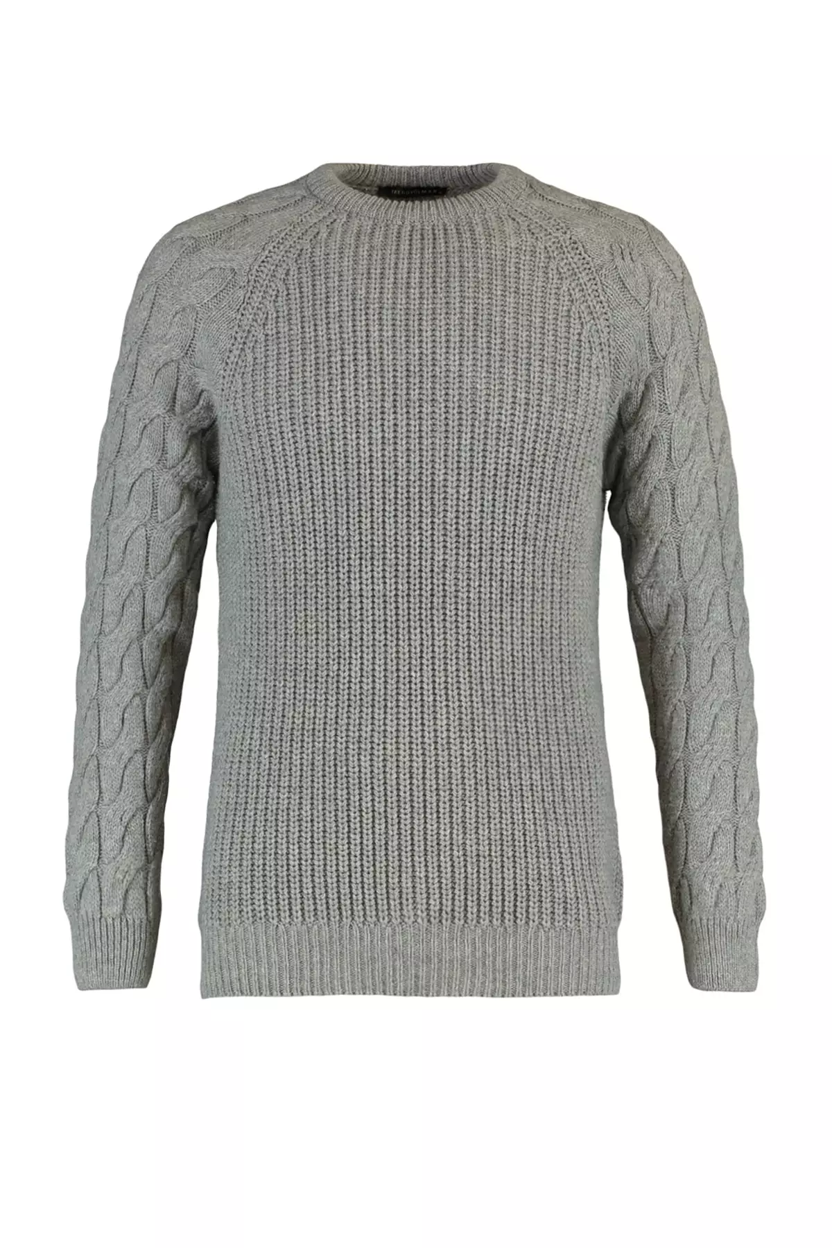 Regular Fit Raglan Sleeves Sweater