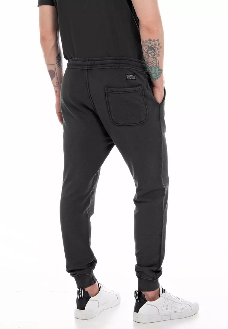 Buy REPLAY REPLAY BIO PACK FLEECE JOGGER TROUSERS WITH PRINT 2024