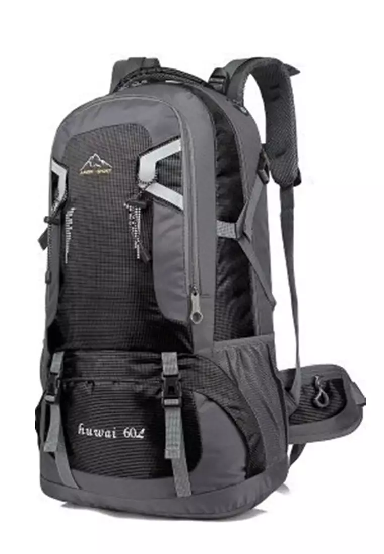Huwai Tas Ransel Mountaineering 60L Waterproof Material Nylon ORIGINAL