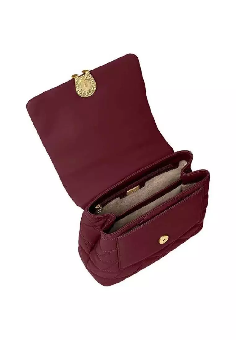 Aigner Maggie Handbag S Burgundy