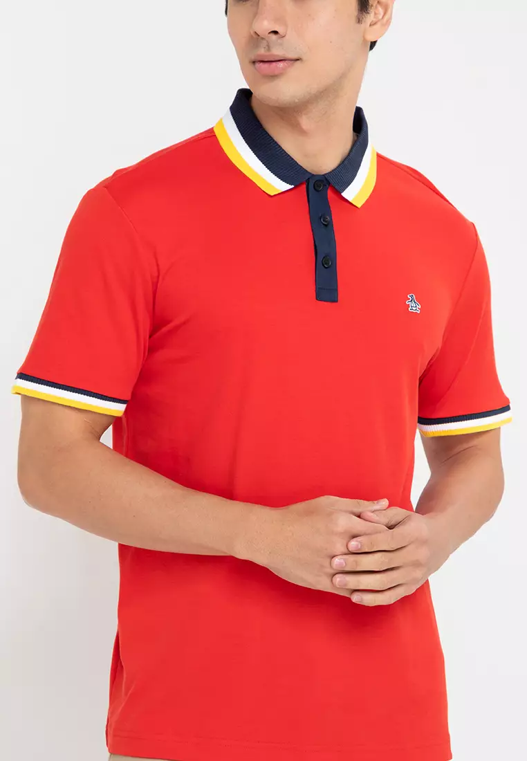 Penguin polo clearance shirt red