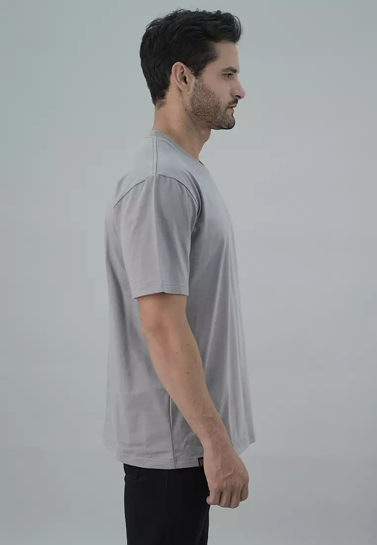 LGS Street - Kaos - Streetwear - Abu - Unisex - ST.30.H075.007.C
