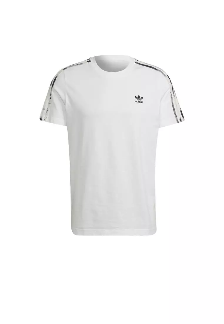 Adidas white camo t shirt clearance