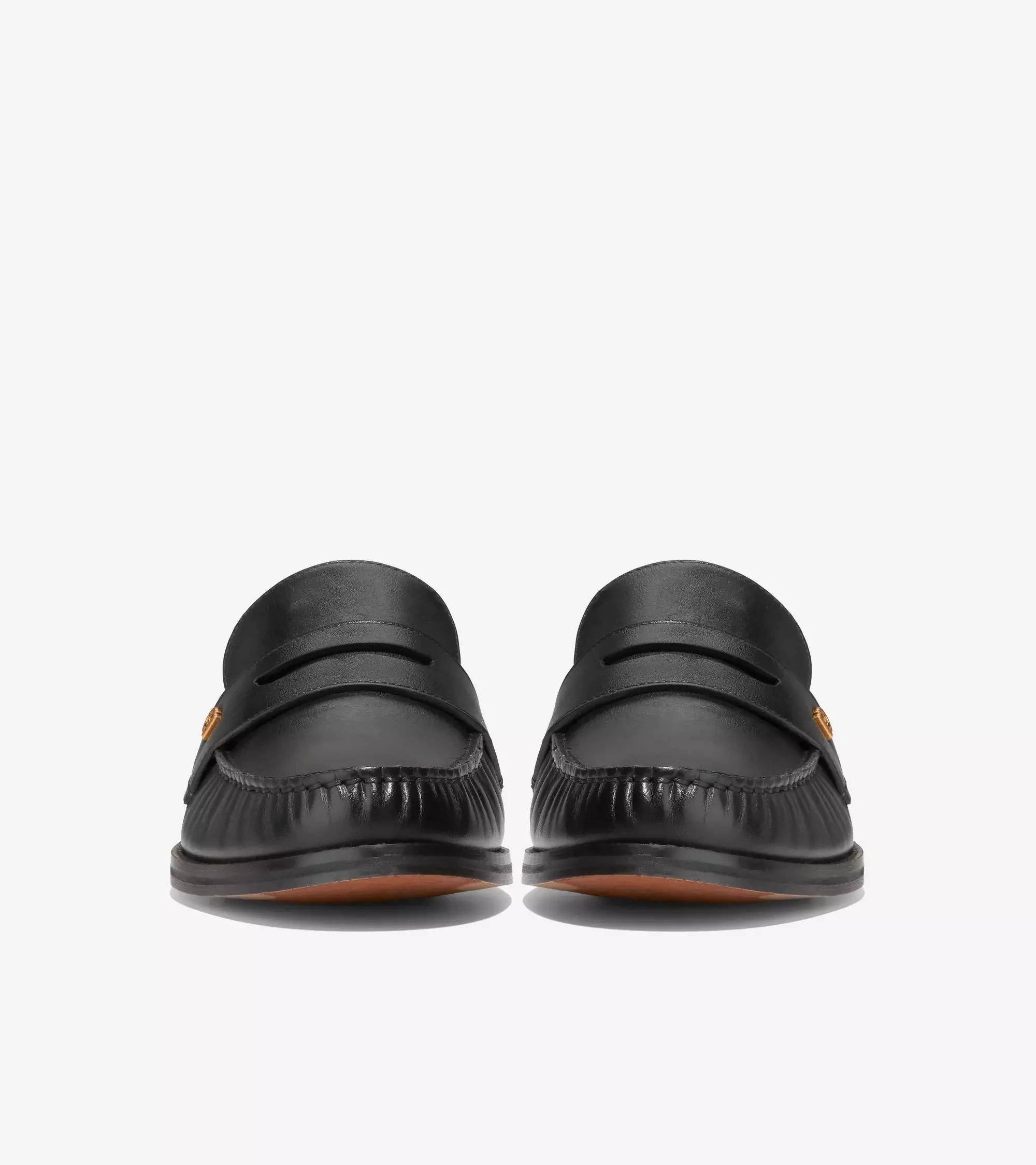 Cole Haan Woman Lux Pinch Penny Mule - Sepatu Wanita (Hitam)