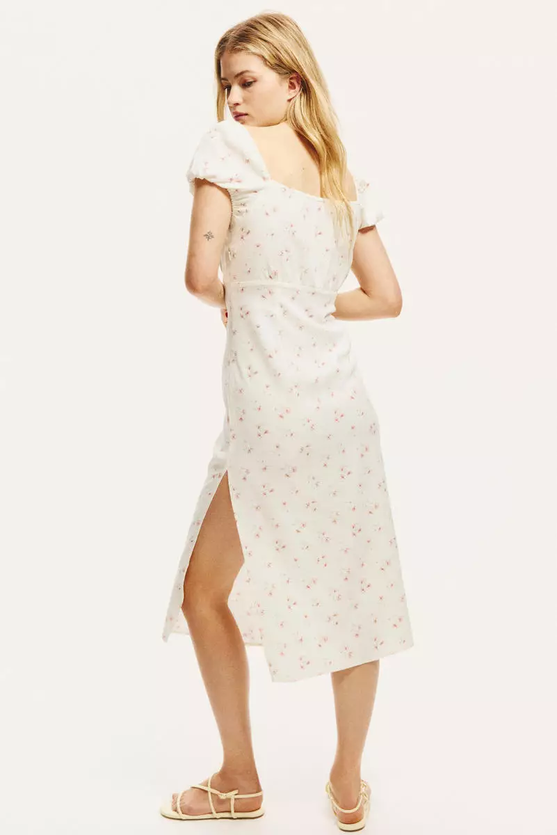 Tie-detail maxi dress