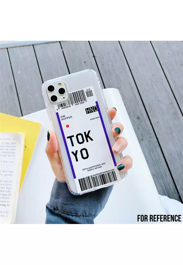 Buy MobileHub Apple iPhone XR Boarding Pass Clear Case (Dubai