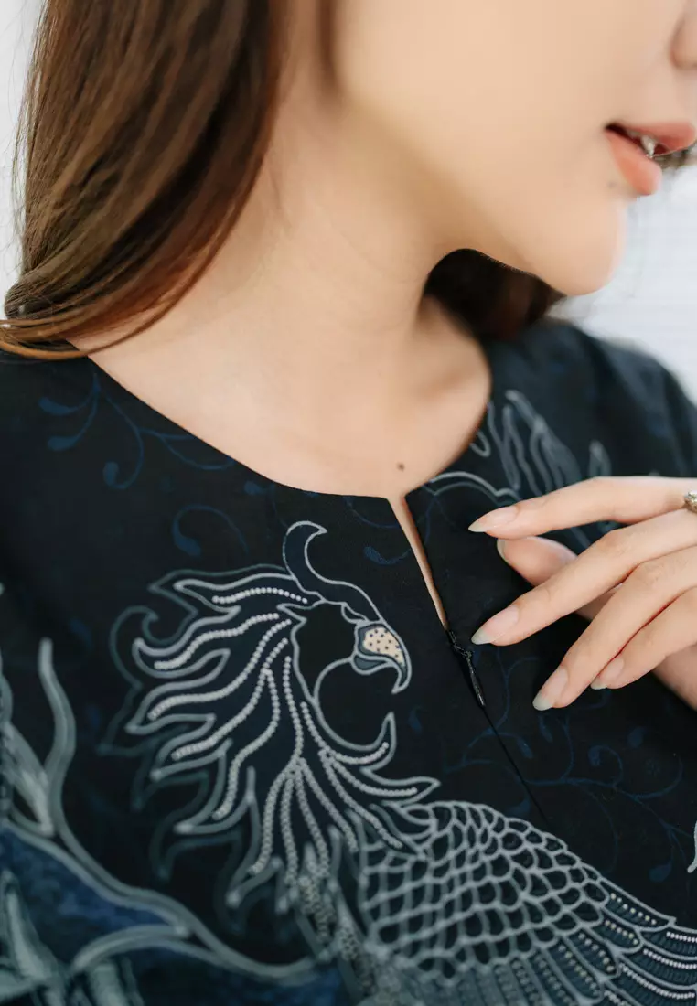 My Aksa Batik Wanita Blouse Allesia Allesto