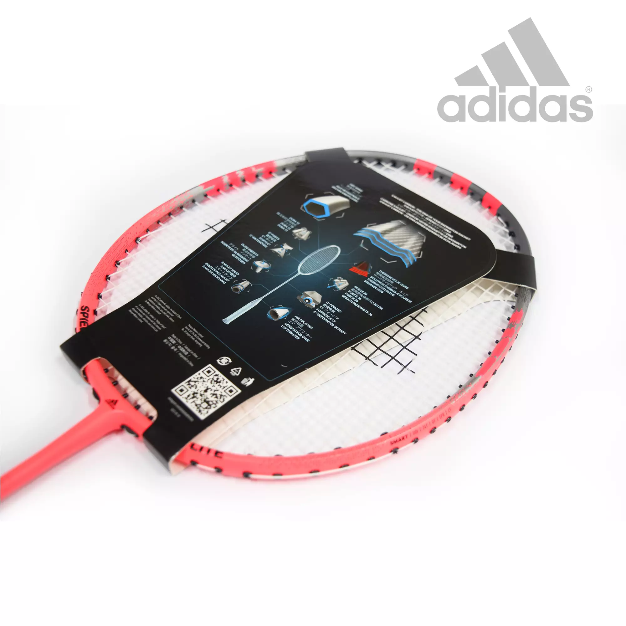 Raket Bulutangkis Badminton Adidas spieler E Lite Turbo Red