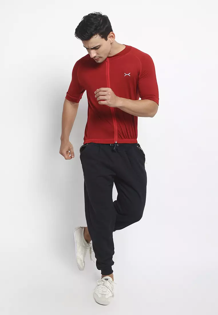 FLEXZONE Bike Jersey Essential Maroon