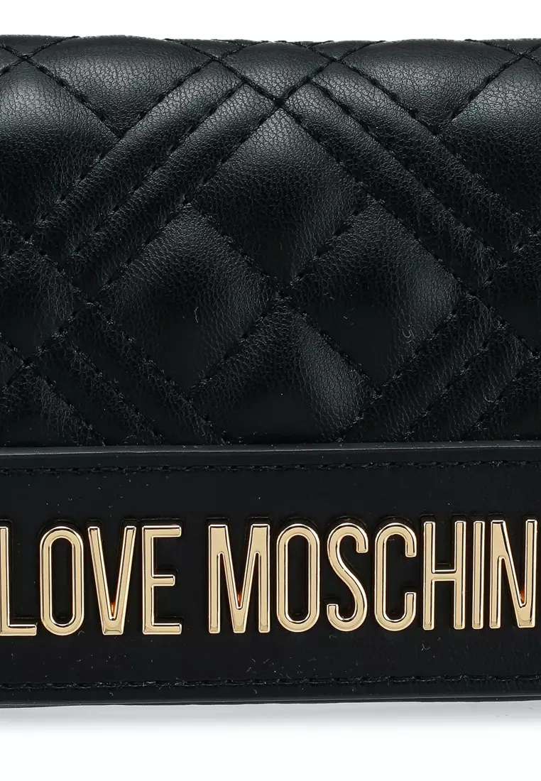 Buy Love Moschino Logo Quilted Small Wallet (nt) 2024 Online | ZALORA ...