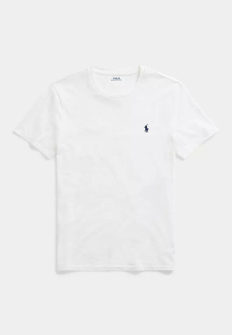 Custom Slim Fit Jersey Crewneck T-Shirt