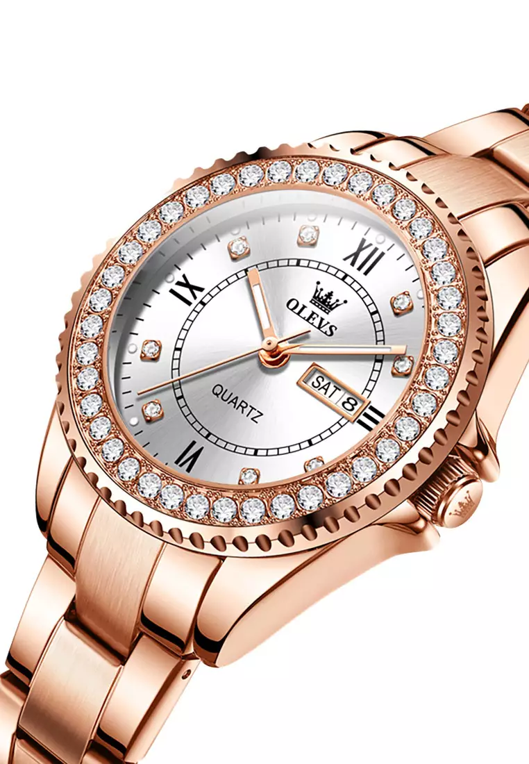 欧利时Ophely 女士钢带腕表